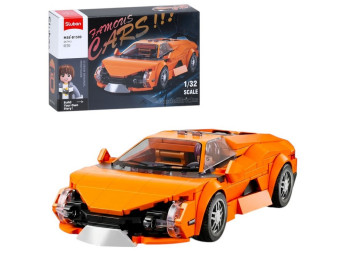Конструктор SLUBAN M38-B1509, спортивний автомобіль, 1:32, 267 деталей