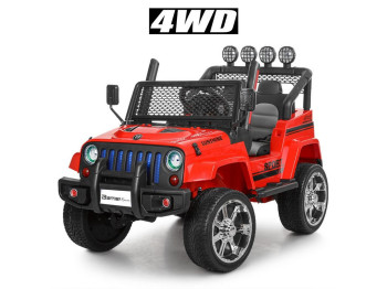 Дитячий електромобіль Jeep. Bambi Racer M 3237EBLR-3