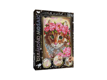 Креативное творчество Бриллиантовая живопись DIAMOND MOSAIC малый, Danko Toys