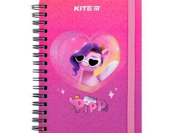 Блокнот на спіралі у клітинку А6, 80 аркушів, My Little Pony, Kite