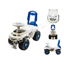 Толокар Автошка ПОЛІЦІЯ. TM Doloni Toys 0142-11. розповідає ПДР  і співає на укр. м.