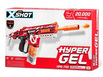 Быстрострельный игрушечный бластер X-SHOT Hyper Gel large 20 000 гелевых шариков. Zuru 36620R