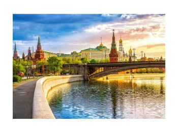 Пазли Набережна Москва, 1000 елементів, Castorland
