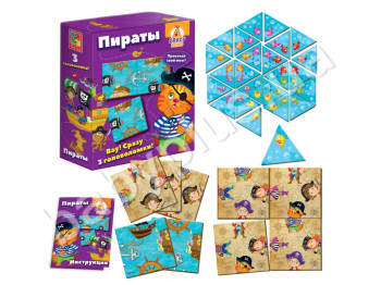 Crayzy Ko-Ko Головоломка, Пірати, Vladi Toys