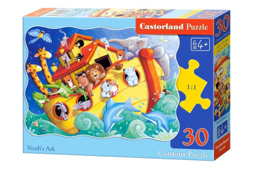 Пазли Ноїв ковчег, 30 елементів, Castorland