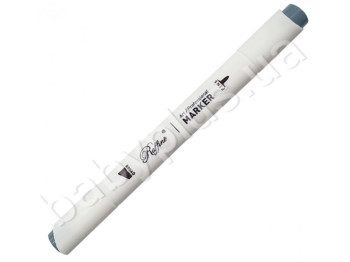 Скетч-маркер двусторонний Raffine Blue grey 7. Marco 7800-6CB BG 07. Цена за 1 шт.