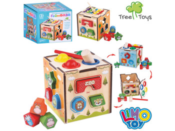 Деревяна іграшка Багатофункціональна дошка. Tree Toys MD 0874