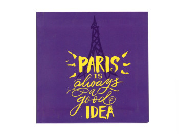 Блокнот 80 аркушів PARIS IS always good idea, Лист 1NB854