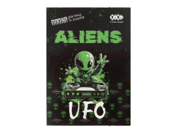 Папка для праці на гумці ZiBi UFO, формат A4, з розширенням 1–2 см, ZiBi