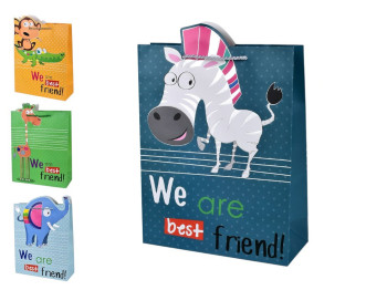 Пакет подарунковий паперовий M Best friend 23*32*10см, R95480-M