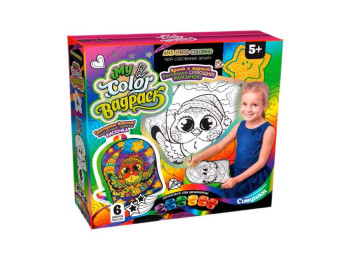 Набор для творчества Рюкзачек-раскраска My color BagPack, Danko Toys