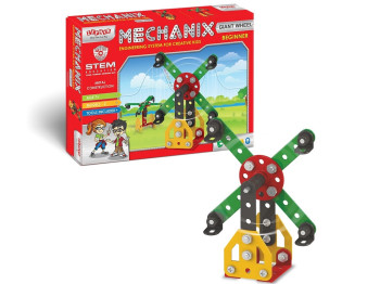 Металевий конструктор MECHANIX. Карусель. 2 моделі + інструменти. ZEPHYR 01062