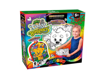 Набор для творчества Рюкзачек-раскраска My color BagPack, Danko Toys