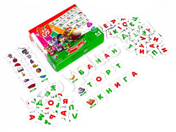 Гра розвиваюча, 44 Кота, Склади слово, Vladi Toys