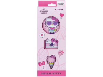 Набор бейджей на липучке Hello Kitty 3 шт. Kite HK24-3012-2