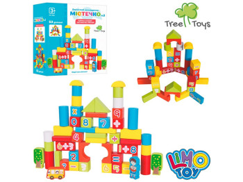 Деревянная игрушка Городок. Tree Toys MD 1866