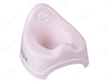 Горшок Утенок светло-розовый. Tega Baby DK-091-130