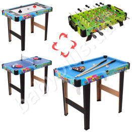 Настольная игра 4 в1. 6008-4 УЦЕНКА