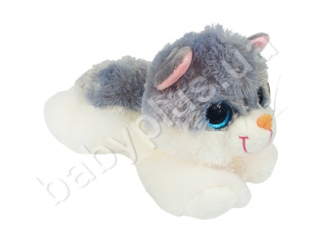 Мягкая игрушка. Кошка 25х15 см. Музыка