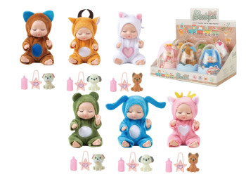Лялька в яйці Sleeping Doll Magic Egg, 10,5 см, підвіс, набір 6 шт (ціна за 1шт)