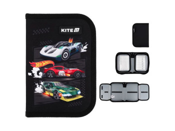 Пенал без наповнення Hot Wheels, Kite
