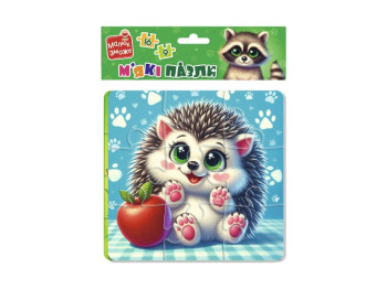 Мя'кі пазли Єнот та їжачок, Vladi Toys