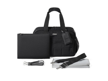 Сумка для мам для прогулочной коляски ACTIVE черного цвета 40x20x25 см, Babyono 1650/01