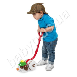 Игрушка-каталка Пёсик Детектив, Chicco