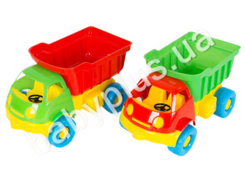 Машинка Смайл самоскид. Lico Toys Л-014