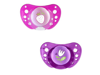 Пустышка силиконовая Physio Air 2 шт, Chicco