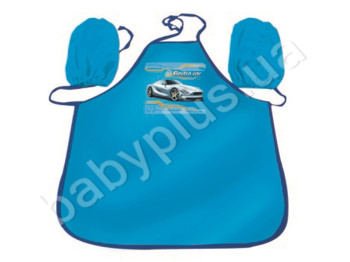 Фартух 34Х50см с нарукавниками 25см, Electro Car, KIDIS 8039