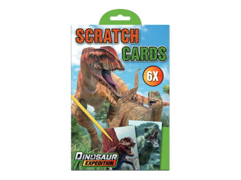 Скретч-розмальовка “Dinosaur Expedition”, від 3 років, Moxy