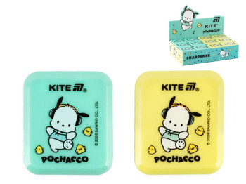 Точилка з контейнером прямокутна Kite Pochacco GF26-116