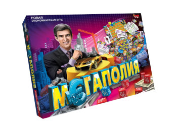 Настільна гра велика Мегапол. Danko Toys DTG6 Уцінка