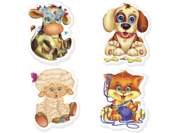 М'які Бебі пазли Домашні улюбленці, Vladi Toys