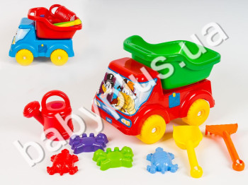 Машинка Вольво з пасочками. Lico Toys Л-013-1