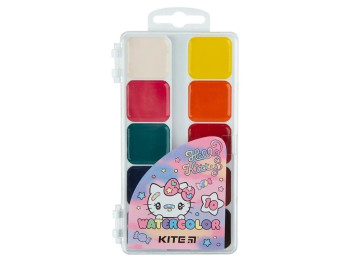 Краски акварельные Hello Kitty 10 цветов. Kite HK23-060