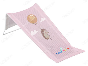 Лежак для купания с рисунком розовый Лесная сказка. Tega Baby FF-026-107