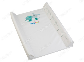 Пеленальный матрас Кот и Пес кремовый. 50х70 см. Tega Baby PK-009-119