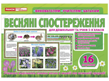 Розповімо дітям, Весняні спостереження
