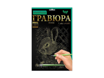 Набор для творчества Гравюра A4, Danko Toys