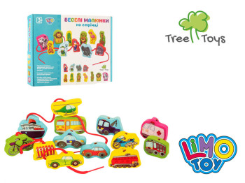 Деревянная игрушка Шнуровка. Tree Toys MD 1263