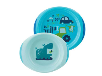 Набор тарелок Easy Feeding 2 шт, Chicco