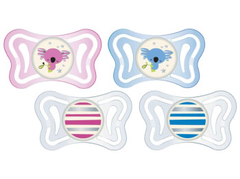 Пустышка силиконовая Physio Light 2 шт, Chicco