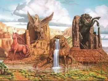 Пазли Долина легенд Bella Sara, 1000 елементів, Castorland