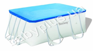 Тент для каркасного прямоугольного бассейна 287х201см Bestway 58231