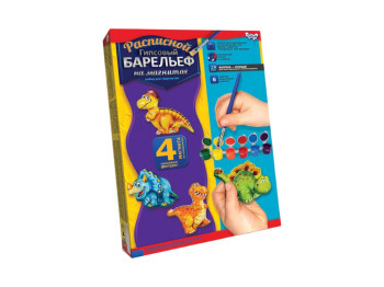 Набір для творчості Писаний гіпсовий барельєф малий, Danko Toys