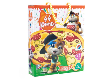 Гра магнітна 44 Кота, Піца, Vladi Toys