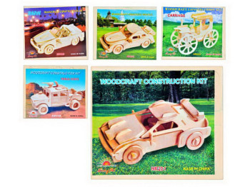 Деревянная игрушка Пазлы 3D. MD 0472