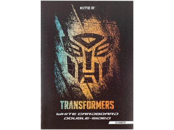 Картон білий Transformers A4. 10 аркушів. Kite TF24-254